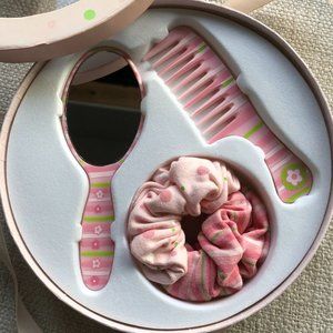 Gund Twirly Girly Hand Mirror, Comb and Hair Accessories Box Set (NEW)